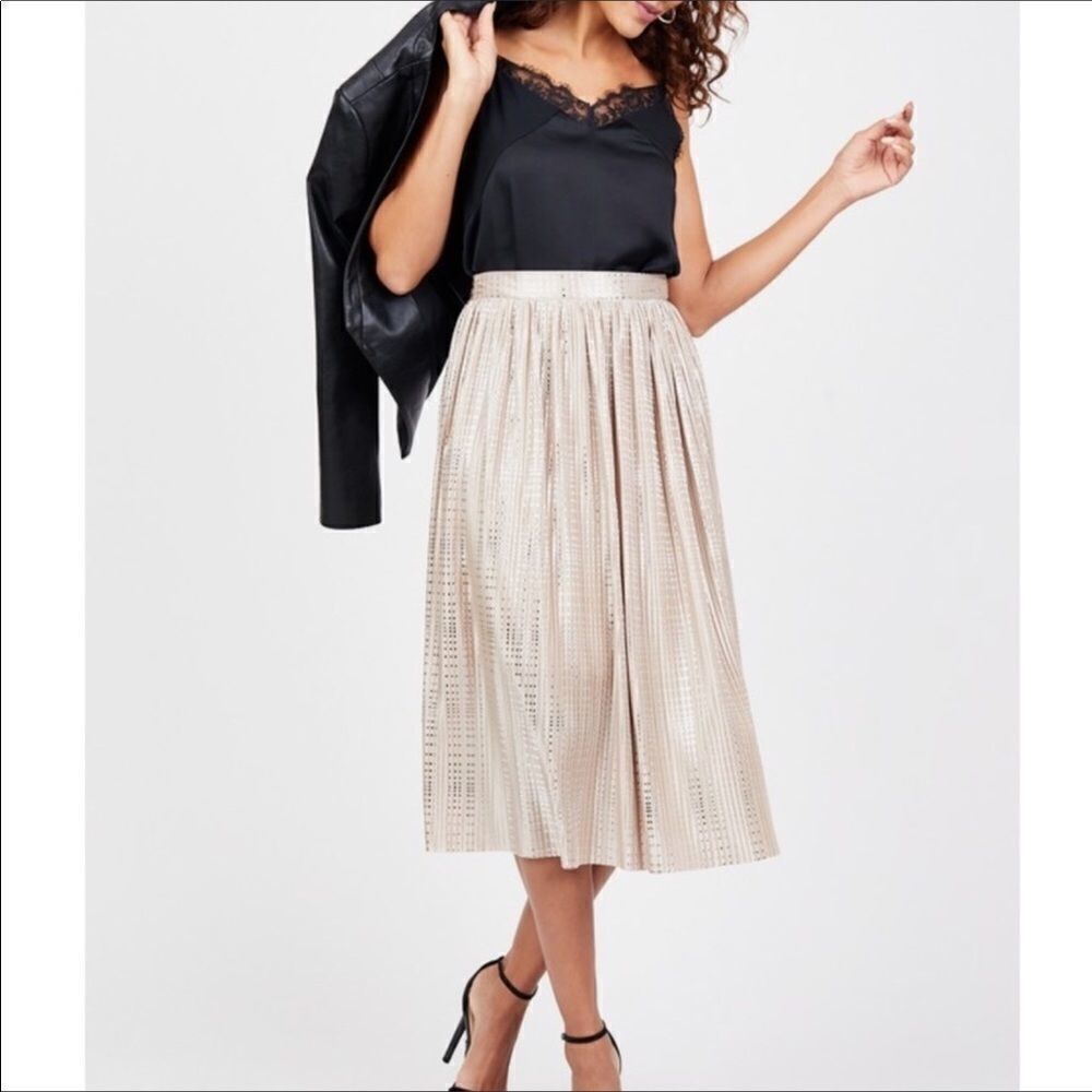 Anthropologie Sabina Musayev Cassai Midi Skirt